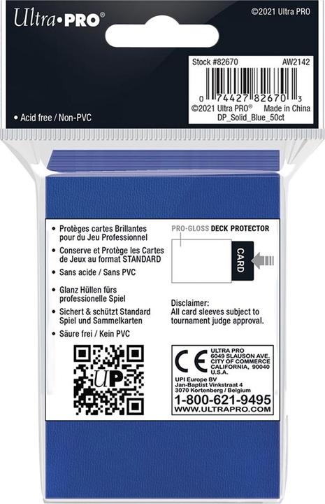 Actual product image Ultra Pro Standard