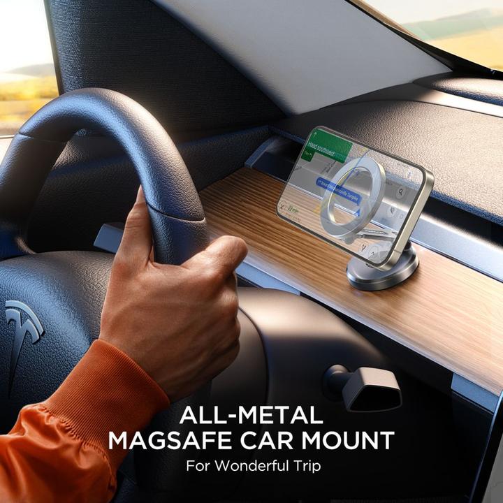 Immagine prodotto Joyroom Porta cellulare magnetico pieghevole per auto JR-ZS403 sul cruscotto - grigio