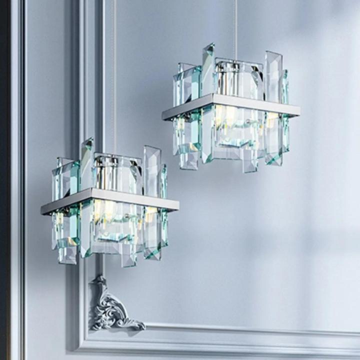Image du produit Maytoni Cerezo Suspension, lampe à suspendre E14 Chrome Cristal (E14)