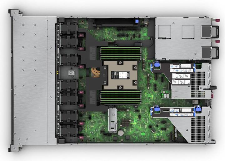 Produktbild HPE ProLiant DL325 Gen11 AMD EPYC 9224 2.5GHz 24c 64GB-R 8SFF MR408i-o 2x480GB SATA SSD 2x1000W RPS (AMD Epyc 9224, 64 GB, Rack Server)