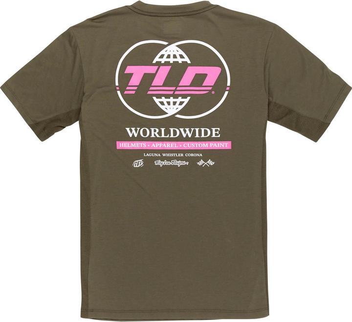 Produktbild Troy Lee Designs Skyline SS Ride Tee, Worldwide, caper, XL (XL)