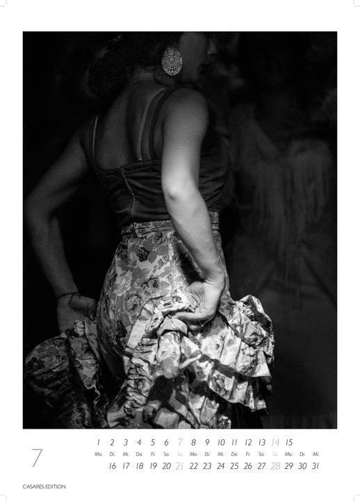 Actual product image Flamenco schwarz-weiss 2026 (German)