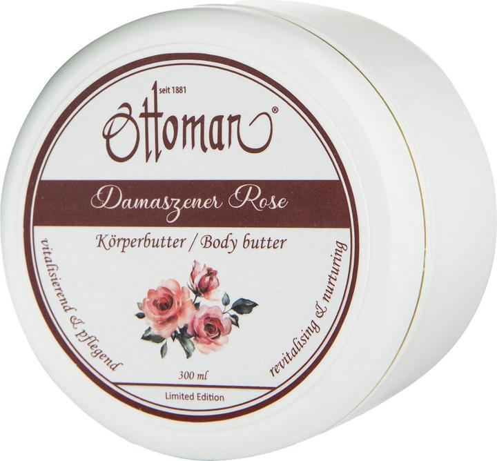 Produktbild Universal Textiles 2er-Set Rose Körperbutter, 300ml, reichhaltige Pflege (Körpercreme, 300 ml)