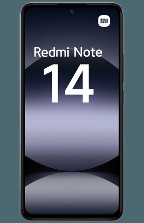 Image du produit Xiaomi Redmi Note 14 (128 Go, Midnight Black, 6.67", Double SIM hybride, 108 Mpx, 4G)