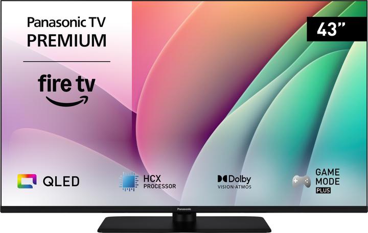 Actual product image Panasonic TV-43W80AEZ (43", QLED, 4K, 2024)