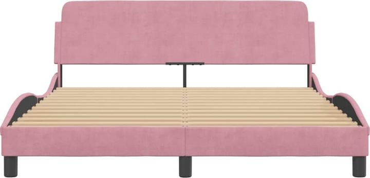 Immagine prodotto VidaXL Struttura letto con testiera in velluto (160 x 200 cm)