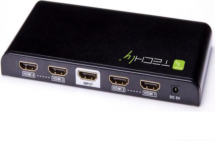 Actual product image Techly HDMI splitter