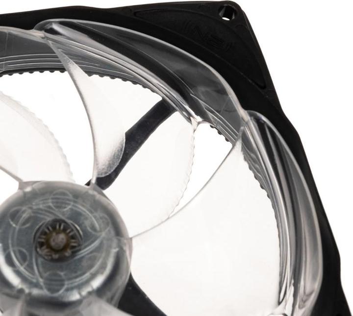 Produktbild Noiseblocker Blacknoise B12X-PS-BL Computergehäuse Ventilator 12 cm Schwarz 1 Stück(e) (120 mm, 1 x)