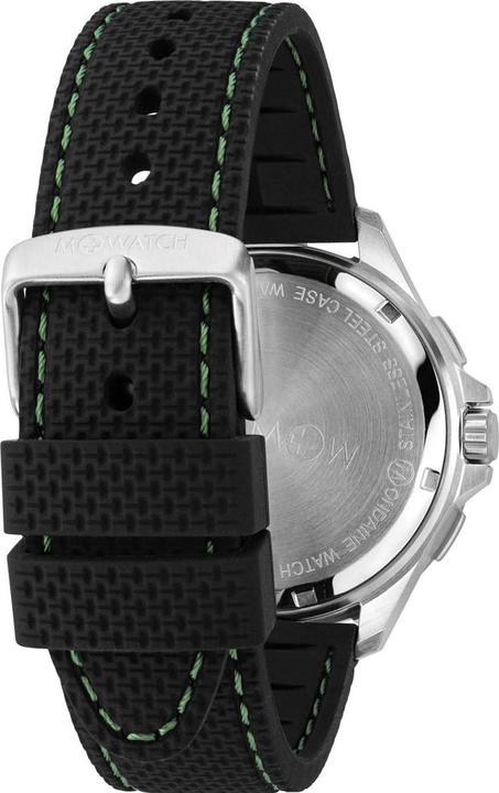 Immagine prodotto M Watch Mondaine Aqua Steel (Orologio da polso analogico, Fatto in Svizzera, 42 mm)