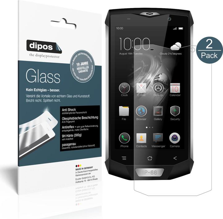 Produktbild Dipos Displayschutz Anti-Shock (1 Stück, Blackview BV8000 Pro)
