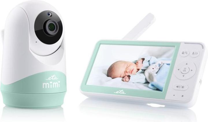 Immagine prodotto ETA | Baby Monitor | 530690000 MIMI | Telecamera flessibile | Bianco/verde