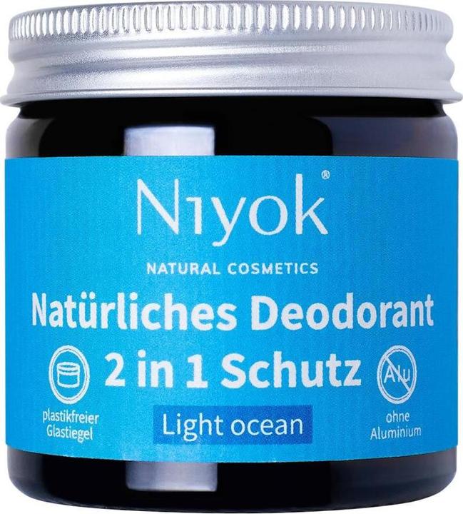 Niyok Deodorant cream Light Ocean (Crème, 40 ml)