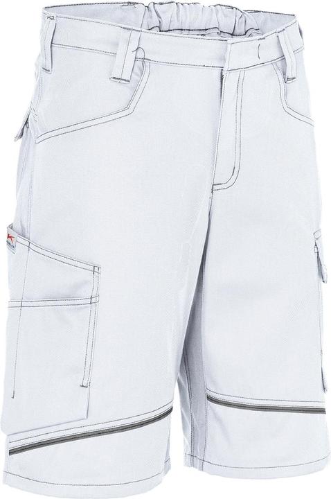 Kübler Shorts ICONIQ cotton weiss/anthrazit Form 2440 Grösse 64 (64)
