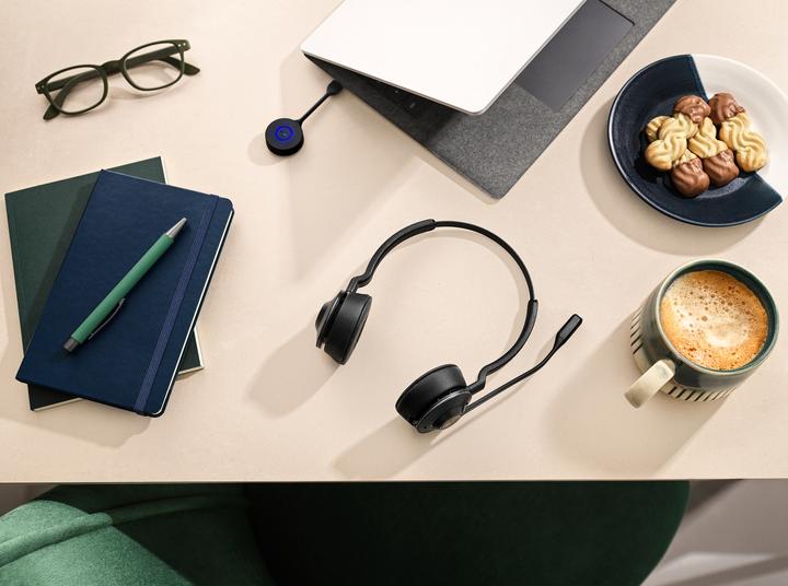 Actual product image Jabra Headset Engage 55 UC Duo USB-C (Wireless, USB-C)