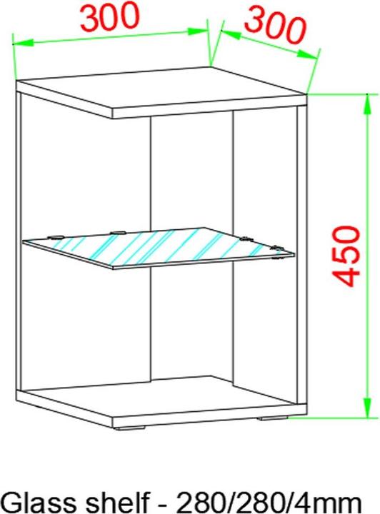 Actual product image VCM Nova (30 x 30 x 45 cm)