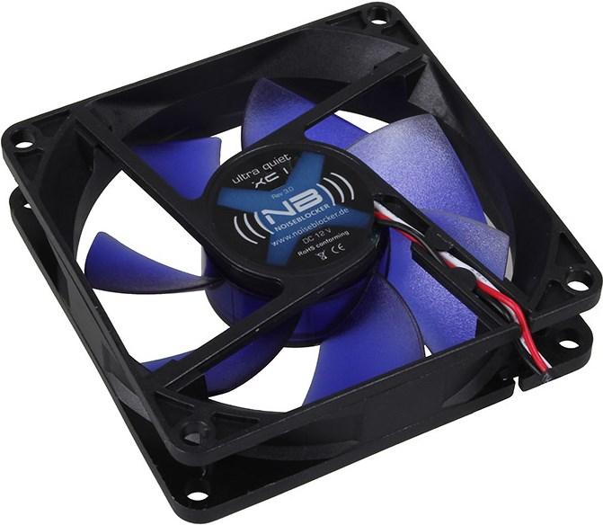 Noiseblocker NB-BlacksilentFan XC1 (80 mm, 1 x)