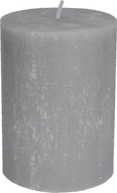 Actual product image KCB Pillar candle - Rustic - approx. 7 x 8 cm - grey (1 pcs.)