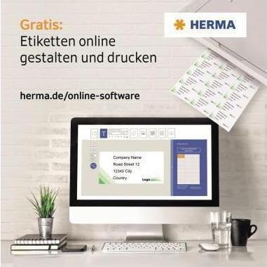Image du produit HERMA Étiquettes transparentes A3