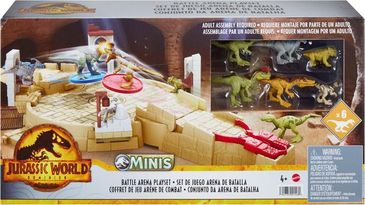 Actual product image Jurassic World Mini Battle Arena