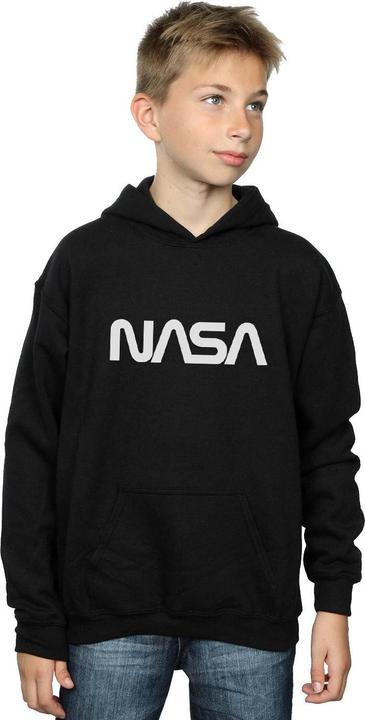 Immagine prodotto Nasa Modern Logo Felpa con Cappuccio Ragazzi (140, 146)