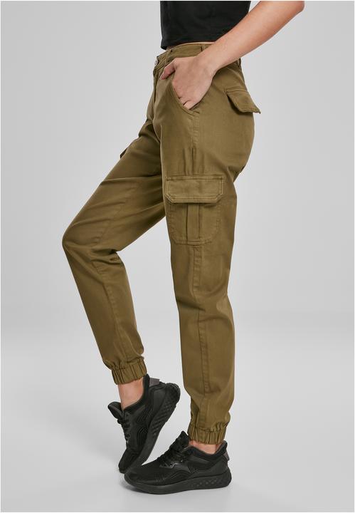 Actual product image Urban Classics Ladies High Waist Cargo Pants (30)