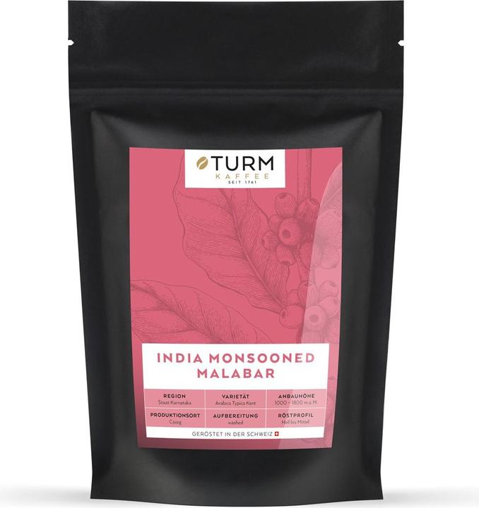 Produktbild Turm Kaffee India Monsooned Malabar (250 g)