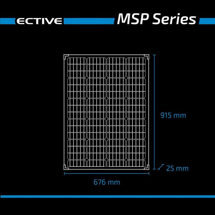 Actual product image Ective Solar Panel 120W 36V Solar Panel Solar Cell PV Module Solar Photovoltaic 24V (120 W, 6.50 kg)