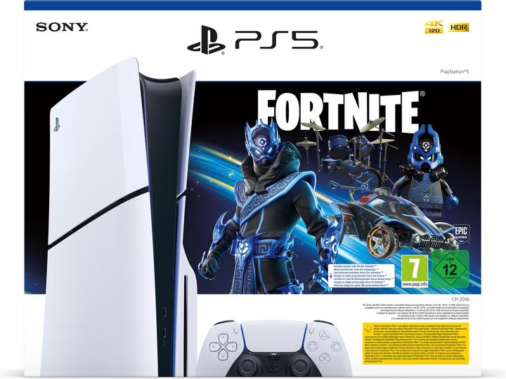 Actual product image Sony PlayStation 5 - Fortnite Cobalt Star Bundle