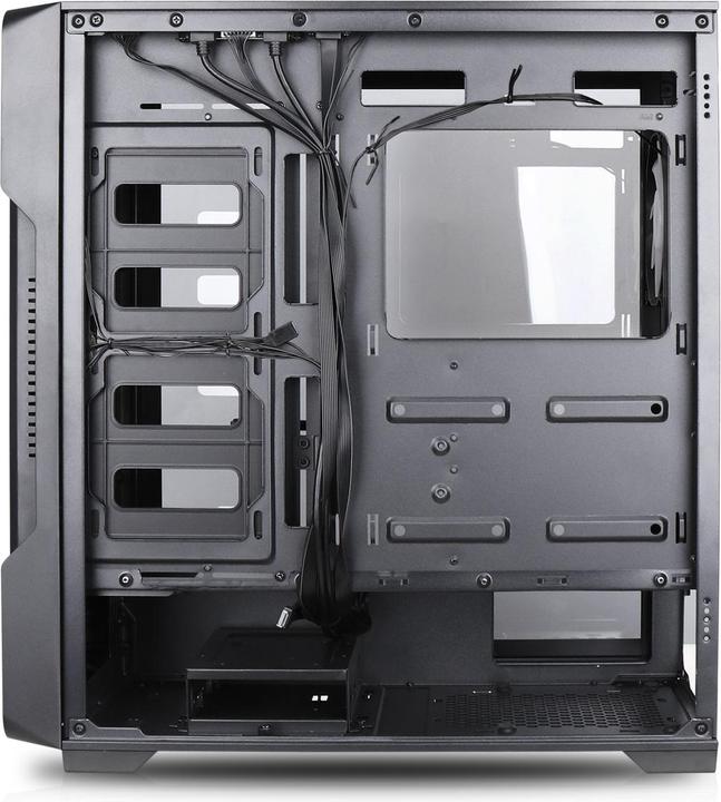 Produktbild Nanoxia Geh MIDI DS-9G ARGB black - USB-C - TG