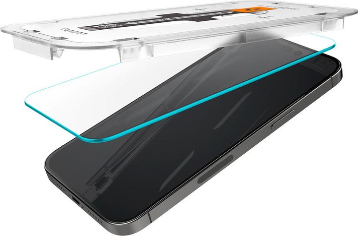 Actual product image Spigen Glass.tR EZ Fit (2 Piece, Apple iPhone 14 Pro Max)