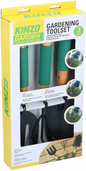 Produktbild Kinzo Garden tool soft grip 3pcs MT