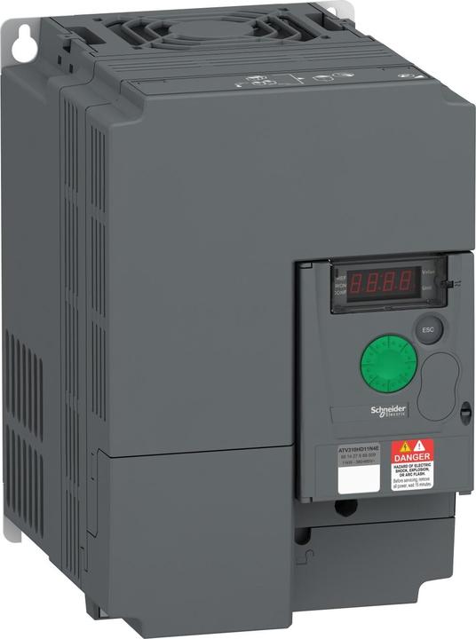 Image du produit Schneider Variateur de vitesse, Easy Altivar 310, 11kW, 380-460V AC, triphasé, sans filtre ATV310HD11N4E