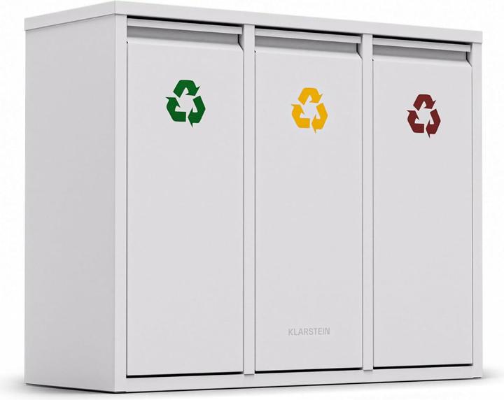 Image du produit Klarstein 3-in-1 Mülleimer (45 l)