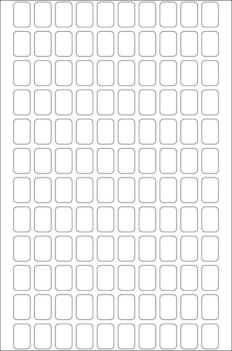 Actual product image HERMA Removable multi-purpose labels