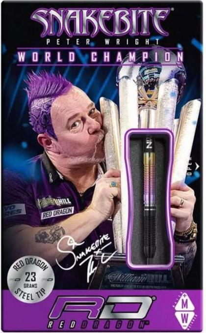 Image du produit Red Dragon Peter Wright Snakebite Champion du monde 2020 Edition (23 g)