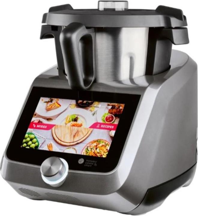 Immagine prodotto Silvercrest Robot da cucina Monsieur Cuisine smart SKMS 1200 B2 - Titanio (1050 W)