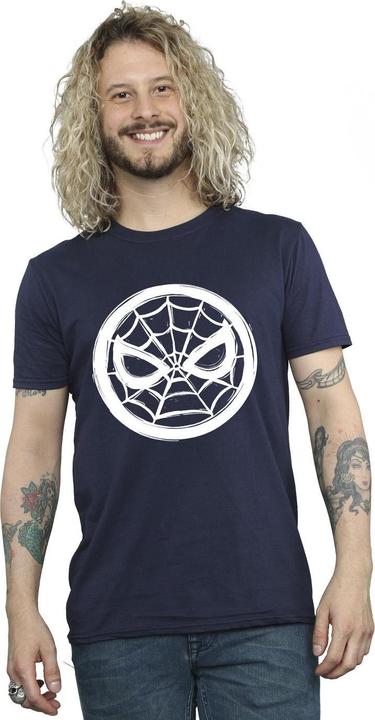 Actual product image Mens Spider-Man Chest Logo T-Shirt (XL)