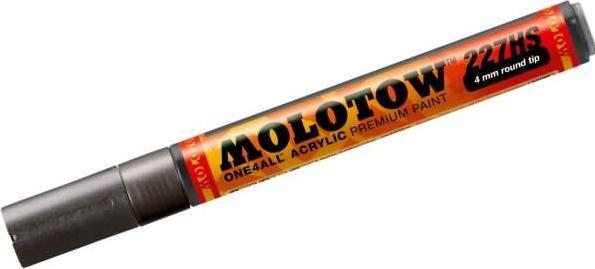 Actual product image Molotow Felt-tip pen One4all 227HS metallic bck 223 (Metallic Black, 4 mm, 1 x)