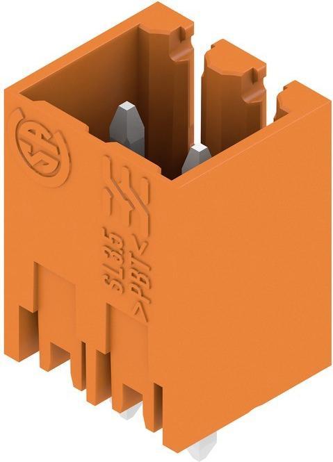 Productafbeelding Weidmüller Weidmller PCB Connectors Oranje 1604470000 Inhoud: 100 stuks (1604470000)