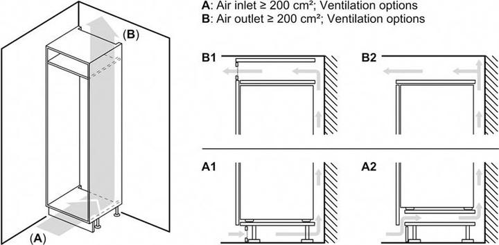 Image du produit Siemens Einbau-Kühl-Gefrierkombination (270 l)