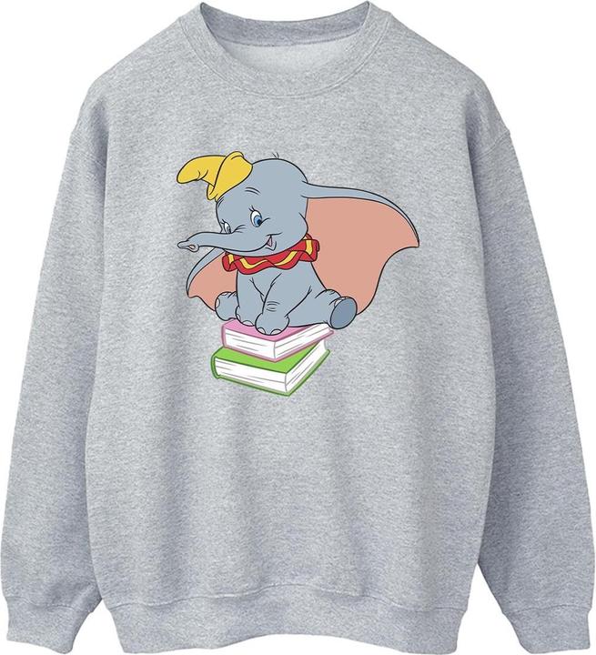 Disney Dumbo Sitting On Books Sweatshirt (XL)