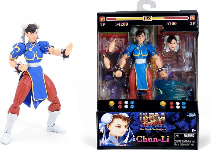 Actual product image Jada Street Fighter II Chun-Li