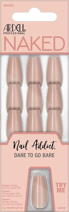 Actual product image Ardell Nail Addict Naked Collection Maven 28 Stk