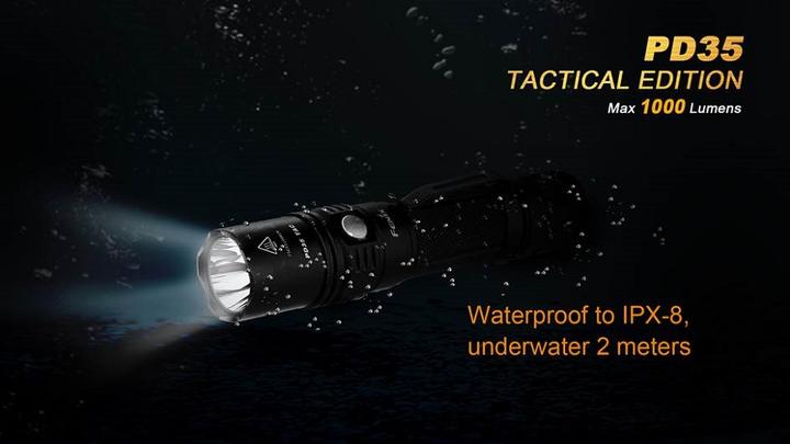 Actual product image Fenix Pd35 Tac (13.70 cm, 1000 lm)