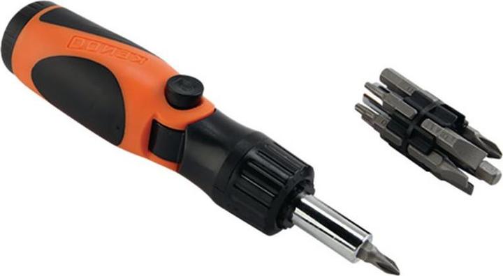 Actual product image Kendo Bit Set with ratchet 14-piece (3/4", 3/8", 5/16", 1/4", 1/2", 1/6)