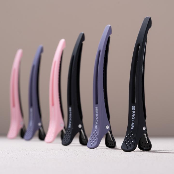 Produktbild Procare Premium Hair Sectioning Clips Pink/Violett/Black