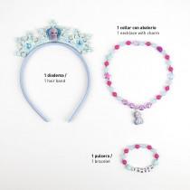 Actual product image Disney Frozen II - kids jewelry pack 4 pieces, multicolor