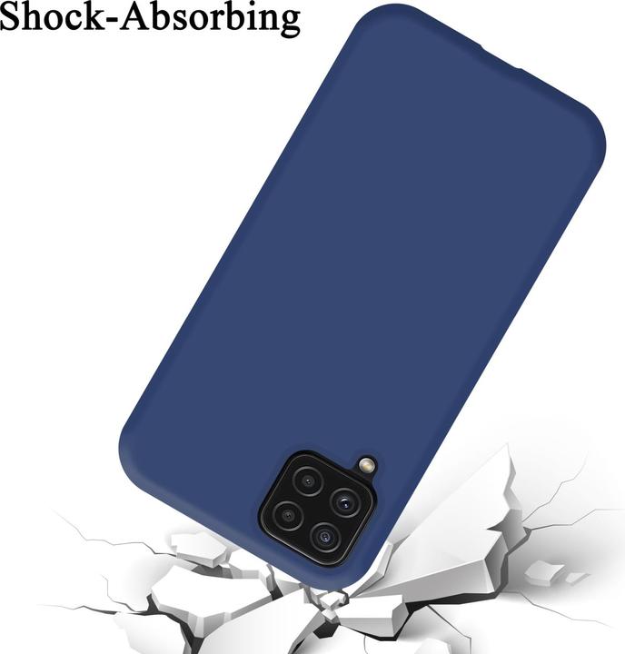 Produktbild Cadorabo Bumper TPU Liquid Silicone Case (Samsung Galaxy A12, Samsung Galaxy M12)