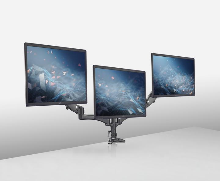 Actual product image K&M 23878 Screen triple holder