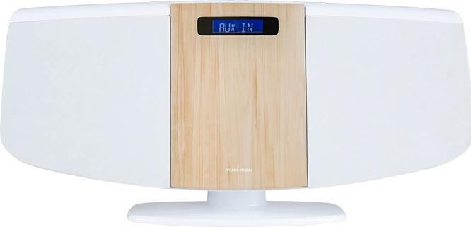 Actual product image Thomson MIC401BT Stereo system BT white (CD player, Bluetooth, 1x 10 W)
